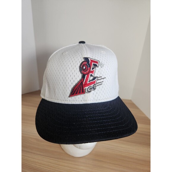 Vintage Round‎ Rock Express New Era 59Fifty Hat Size 8 Made In USA MiLB - Picture 2 of 11